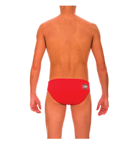 CCA Marlins Male Solid Brief w/Logo -- Team Suit