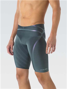 Dolfin Mens LIGHTSTRIKE Silver Tight Leg High Waisted Jammer