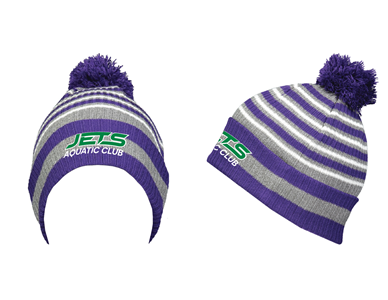 JETS Pom Pom Beanie w/Logo