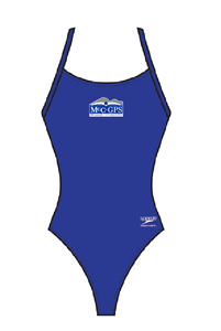 McCallie/GPS Aquatics Female Crossback Suit w/Logo