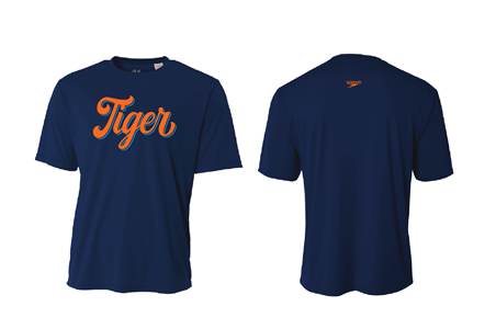 Memphis Tiger Dri-Fit Navy T-Shirt