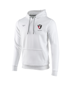 PASA White Fleece Hoodie Sweatshirt w/Logo