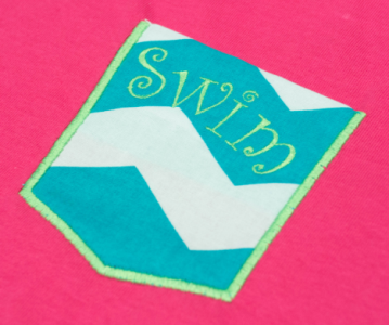 "Swim" Pocket Tee's