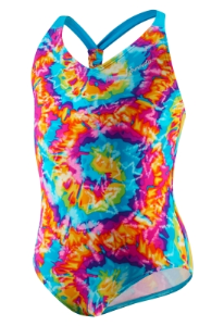 Kaleidoscope Tie Dye Scrunchy Back