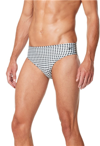 Speedo Turnz Brief Black and White